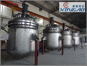 熱烈慶祝4臺(tái)純鈦反應(yīng)釜，驗(yàn)收結(jié)束！